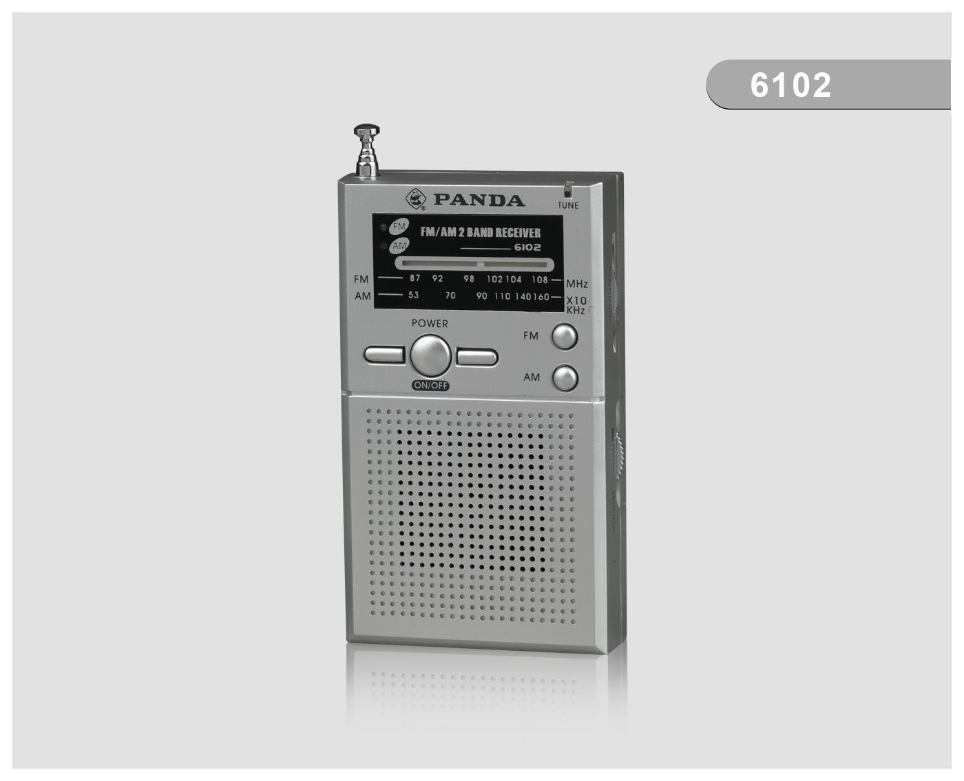 6102 二波段收音机
