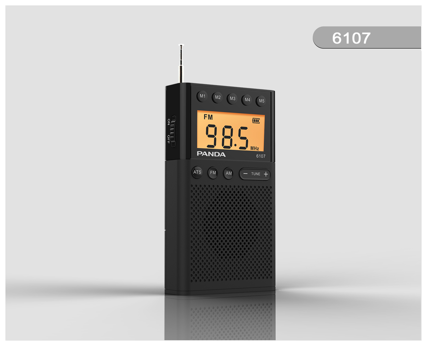 6107 AM/FM 两波段收音